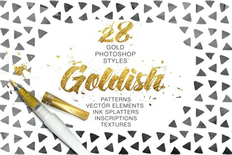 35+ Gold Effects & Patterns for Photoshop (+ Gold Foil Effects) - Theme ...