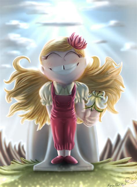 A simple drawing of Abigail : r/dontstarve