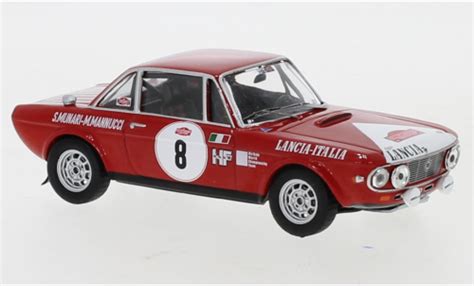 Miniature Lancia Fulvia 1 43 IXO 1600 Coupe HF No 8 Marlboro Rallye San