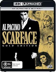 Amazon Scarface 4K UHD Blu Ray Al Pacino Michelle Pfeiffer