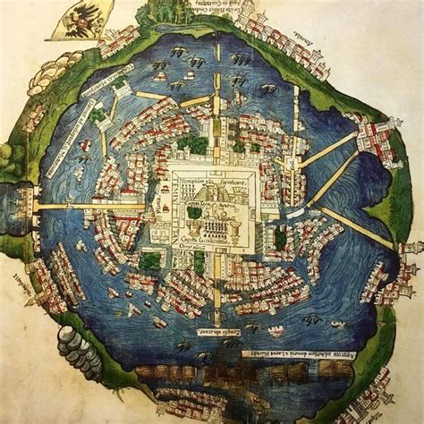 Ancient Tenochtitlan Map