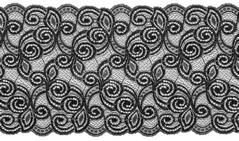 Black Lace Stock Image Image Of Material Texture Ornamentations