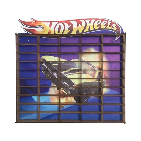 Estante Porta Hot Wheels Para Carrinhos Mdf Adesivado Shopee Brasil