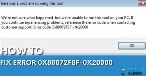 How To Fix Windows Error 0x80072f8f 0x20000 Our Ultimate Guide