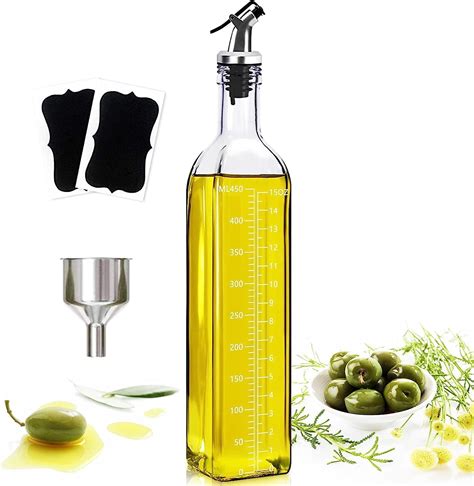 Showvigor Bouteille Huile Kit De Distributeur D Huile D Olive Ml