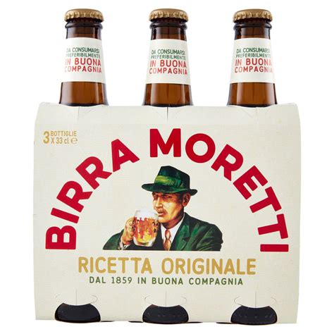 Birra Moretti Ricetta Originale 3 x 33 cl | Conad