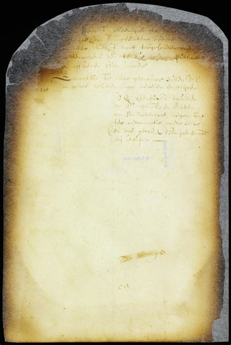 Document Letter From Secretary Van Ruyven To The Burgomasters And