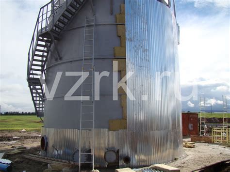 Теплоизоляция и крепление внешней теплоизоляции резервуара - Цены на ...
