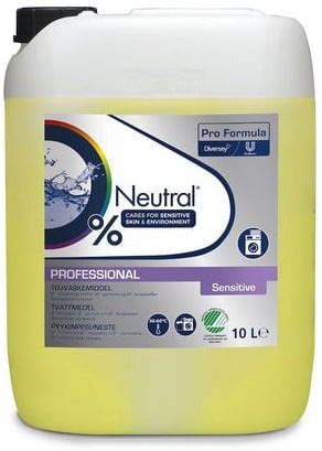 Tvättmedel NEUTRAL Prof. Sensitive 10L, endast 1 039 kr