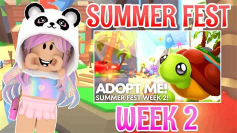 Summer Fest Week 2 In Adopt Me YouTube