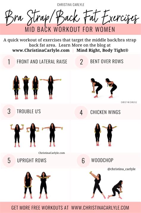 The Best Exercises That Get Rid Of Back Fat And Bra Overhang