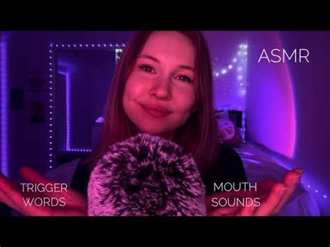 ASMR 1 HR Clicky Trigger Words Dry Mouth Sounds And Inaudible