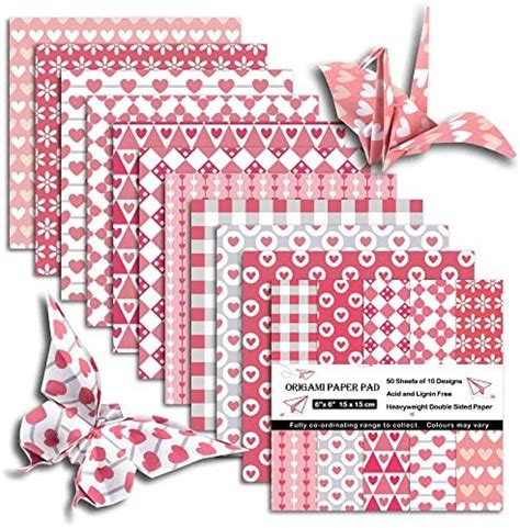 Amazon Square Origami Paper X Double Sided Sheets Colors