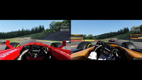 Assetto Corsa Acfl V1 1 Ferrari Vs Mclaren YouTube