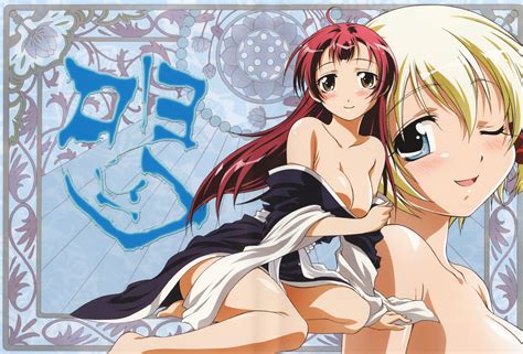 Kazusano Kazuki Nanbu Chitose Amaenaideyo Highres S Blonde Hair Red Hair Image View