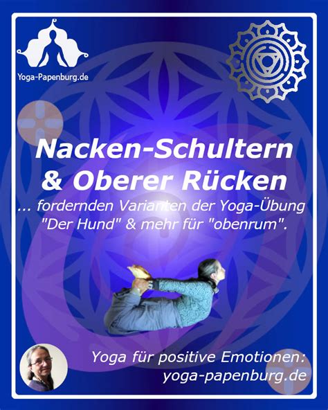 Yoga Anleitung F R Nacken Schultern Und Oberen R Cken