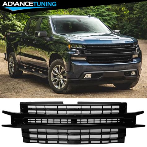 Fits Chevy Silverado Ltz Front Bumper Upper Mesh Grille