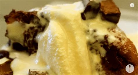 This Nutella Stuffed Ice Cream Donut Is Literal Food Porn