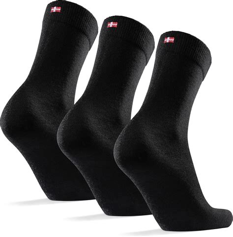 DANISH ENDURANCE Chaussettes en Laine Mérinos pour Homme et Femme