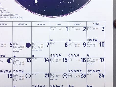 2024 Lunar Calendar Astrology Printable Word Searches