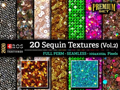 Second Life Marketplace Sequin Textures