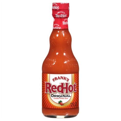 Frank S Redhot Original Cayenne Pepper Hot Sauce Oz Frys Food Stores
