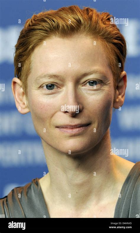 Berlinale Jury President Scottish Actress Tilda Swinton Is Pictured