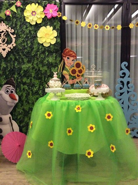 Frozen Fever Birthday Party Ideas Photo 2 Of 20 Artofit