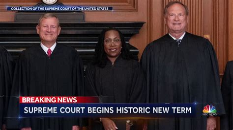 Supreme Court Begins Its Historic New Term The Supreme Court Began