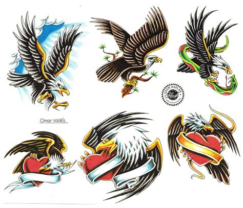 Eagle Tattoo Drawing at PaintingValley.com | Explore collection of ...