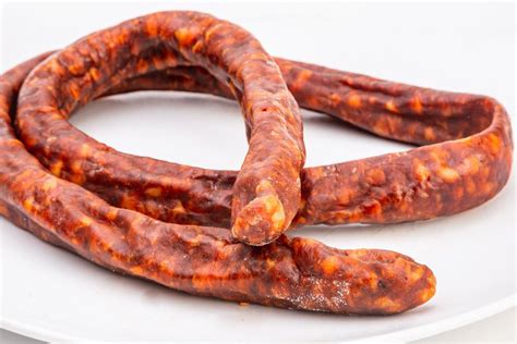 Longaniza Roja Curada Embutidos La Ca Ada