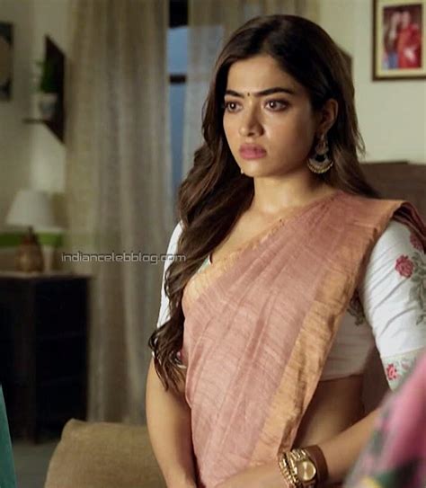Rashmika Mandanna 10 Aadavallu Meeku Hot Saree Hd Caps Starcelebblog