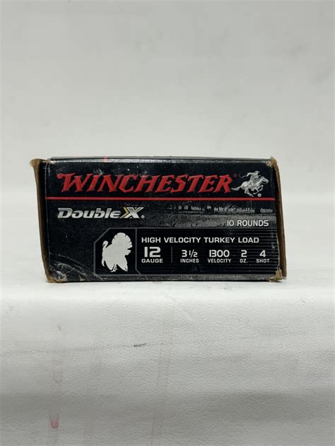 Winchester Double X High Velocity Turkey Load Ga Rd Shotgun