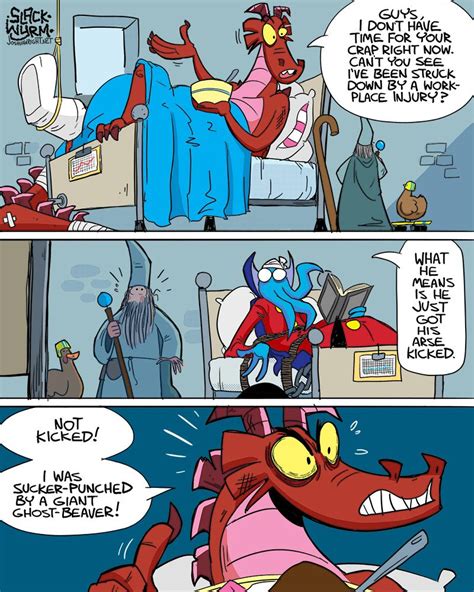 Slack Wyrm Dnd Comics Sucker Punch Beaver Kick Ass Slacks