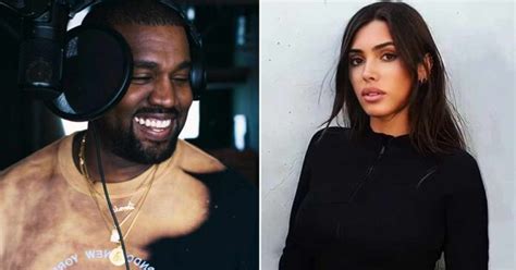 Bianca Censori Wears The Tiniest Bikini Top With High Waisted Shorts Continuing To Defy