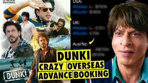 DUNKI SHOCKING JUMP IN OVERSEAS ADVANCE BOOKING DUNKI DAY 1 BOX