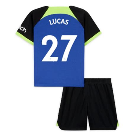 Maillots De Tenue Tottenham Hotspur Lucas Enfant Ext Rieur