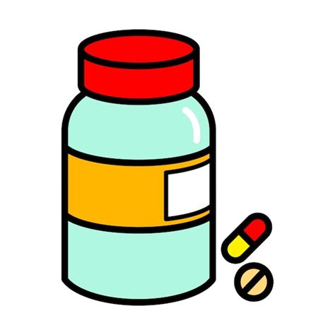 Premium Vector Medicine Icon Design Illustration Design