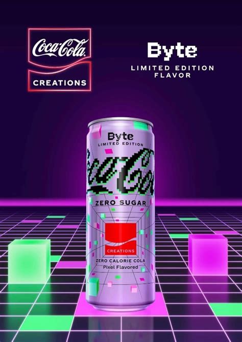 Coca Cola Byte é o novo sabor edição limitada inspirado no mundo virtual