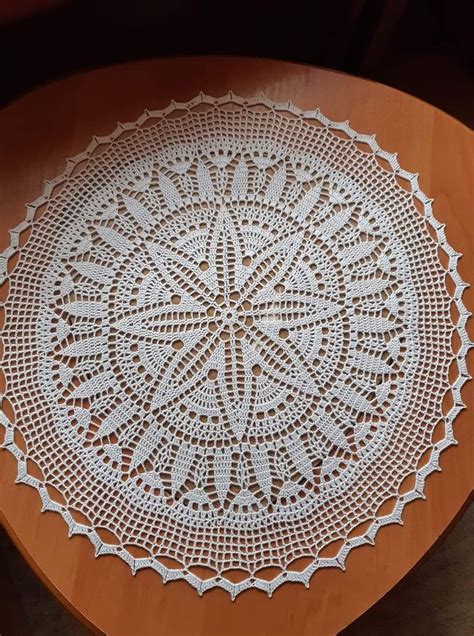 Pin By A K N Uygun On Yuvarlak Emalar Crochet Doily Diagram