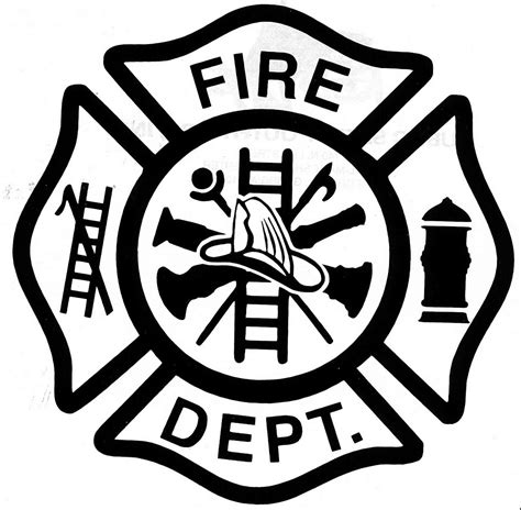 Firefighter Badge Printable Clipart Best