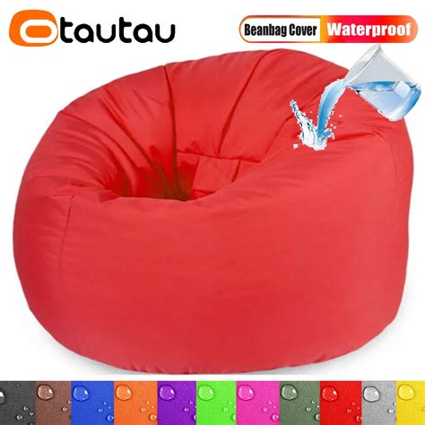 Otautau Outdoor Waterproof Bean Bag Cover No Filler Garden Beach