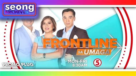 HD TV5 Frontline Sa Umaga Promo Plug 26 MAY 2024 YouTube