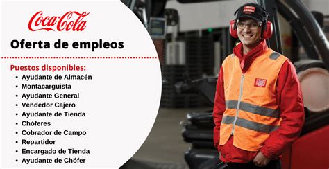 COCA COLA Nuevos Puestos Disponibles Empleos Pinkyia