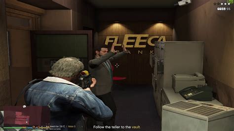 Gta Rob Fleeca Bank Mod Demo Youtube