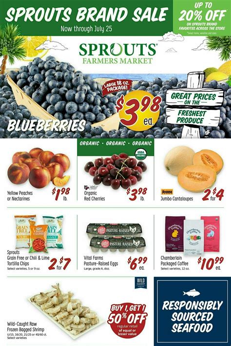 Sprouts Farmers Market Weekly Ad from July 19