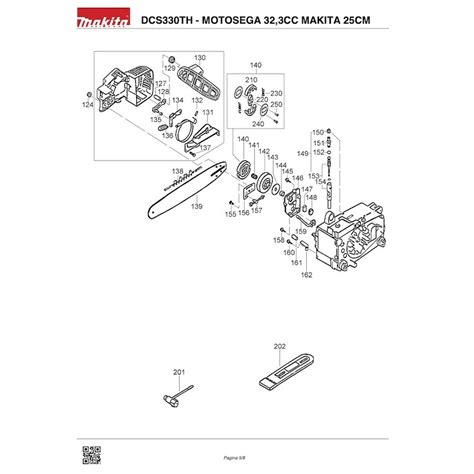 Makita Electric Chainsaw Parts