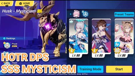 Honkai Impact 3 V6 3 Beta SSS Husk Mysticism MA HoTr S0 RC JK S0