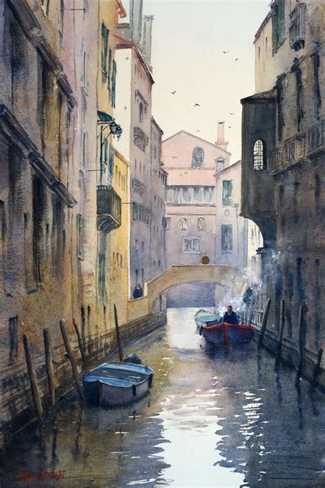 Watercolor Paintings Venice Gallery.Venice Italy watercolour