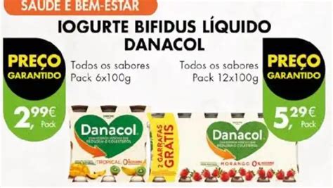 Promo O Iogurte Bifidus L Quido Garantido Pack X G Em Pingo Doce